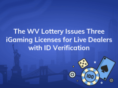 the wv lottery issues three igaming licenses for live dealers with id verification 240x180